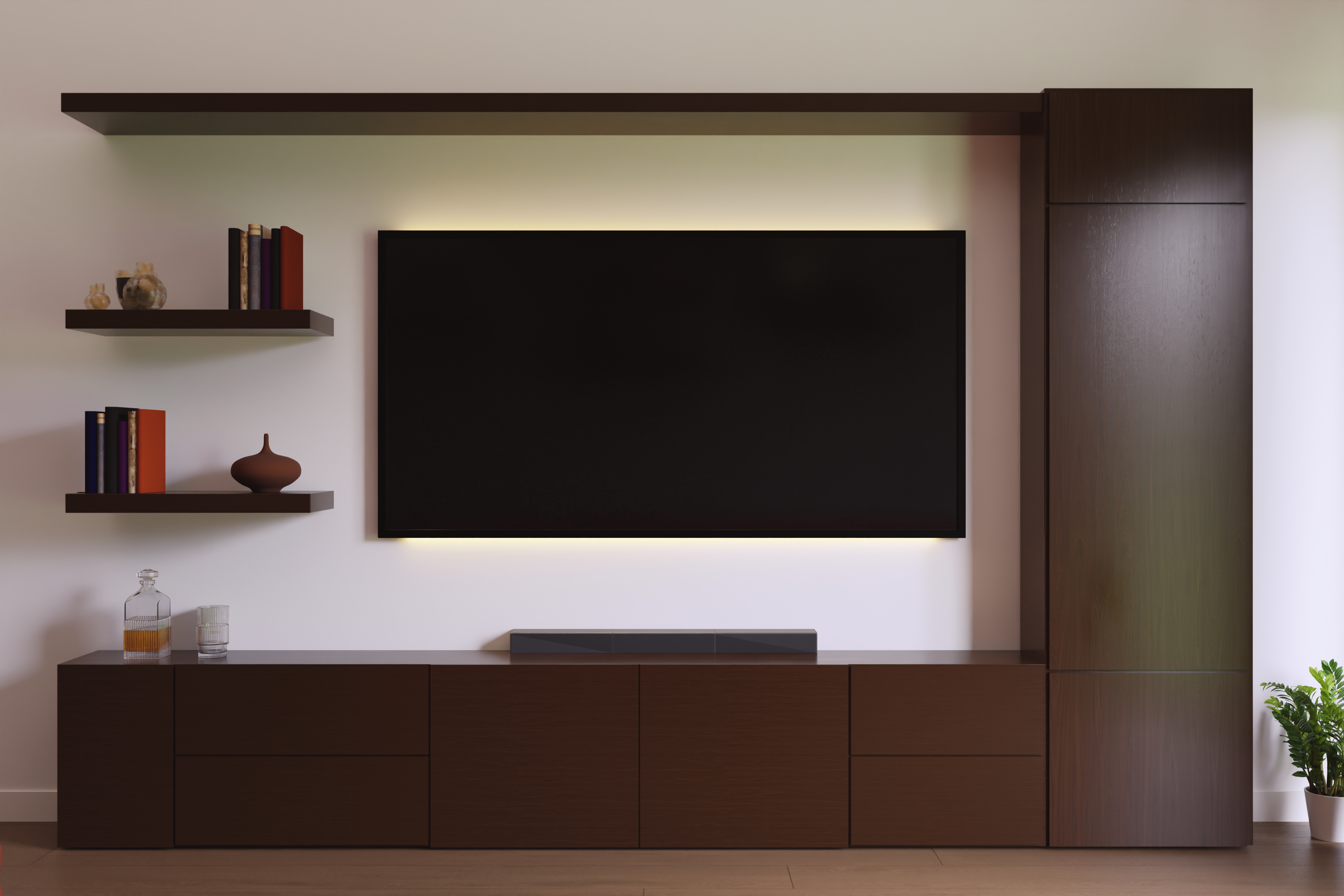 Contemporary living space